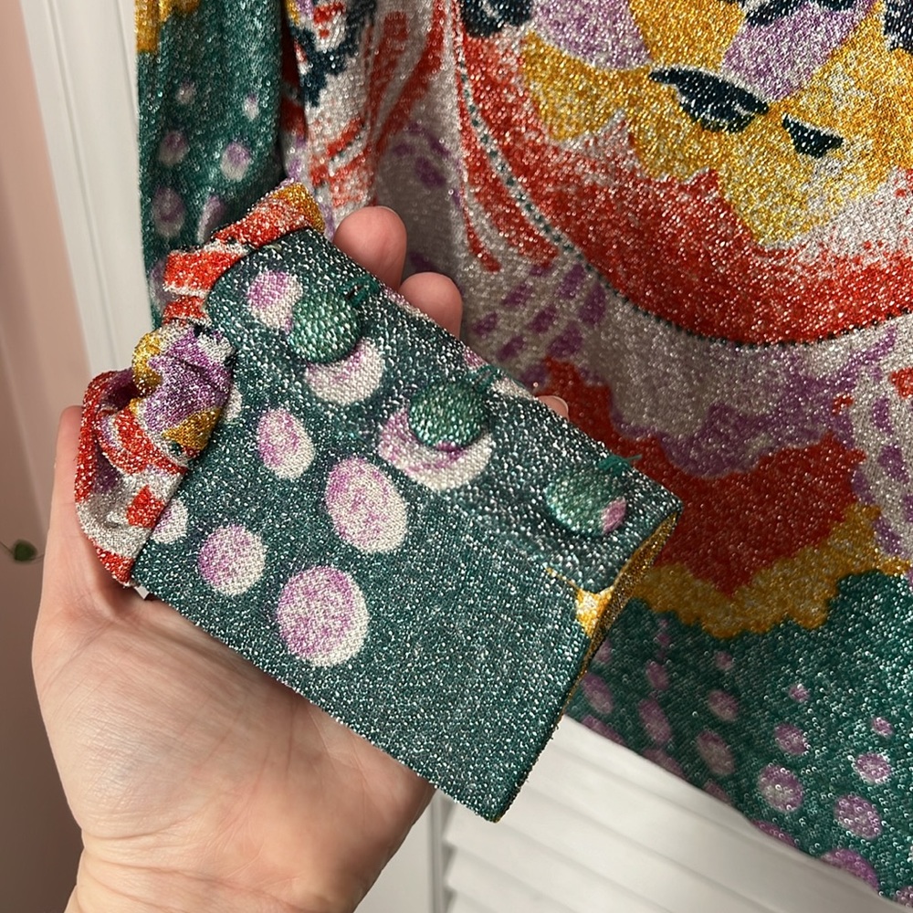 Vintage Susan Thomas Metallic Skirt Set - Picture 7 of 16